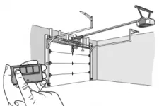 Télécommande d'ouvre-porte de garage