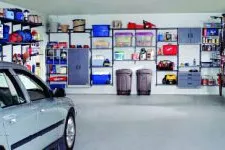 Vue intérieur d'un garage